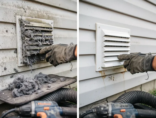 Residential dryer vent cleaning by Canyon Lake Dryer Vent Cleaning in Canyon Lake